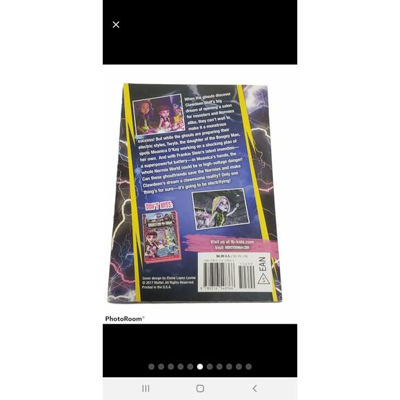 Monster High Electrified Soft Cover 3 Book Bundle - Picture 6 of 11